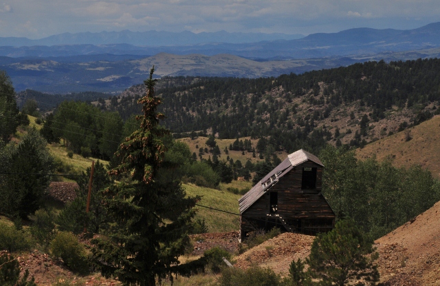 Anaconda, abandoned mining area